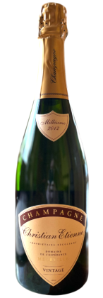 Millésime Brut - Vintage 2012  ble  75 cl - Champagne Christian Etienne